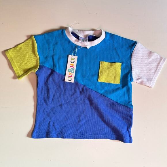 Lily & Jack Baby Boy Three Piece Shirt Shorts & Hat Matching Set  NWT Sz 9-12M - Picture 6 of 13